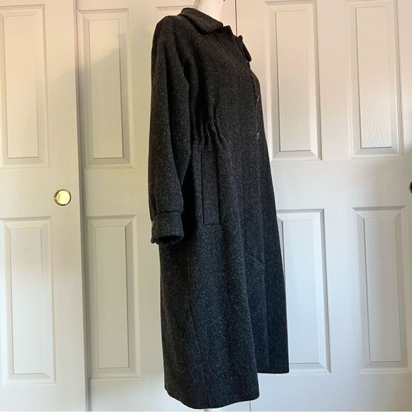 Ba&sh Lagos wool-blend coat Anthracite / Charcoal Large MSRP $695 - Picture 5 of 12